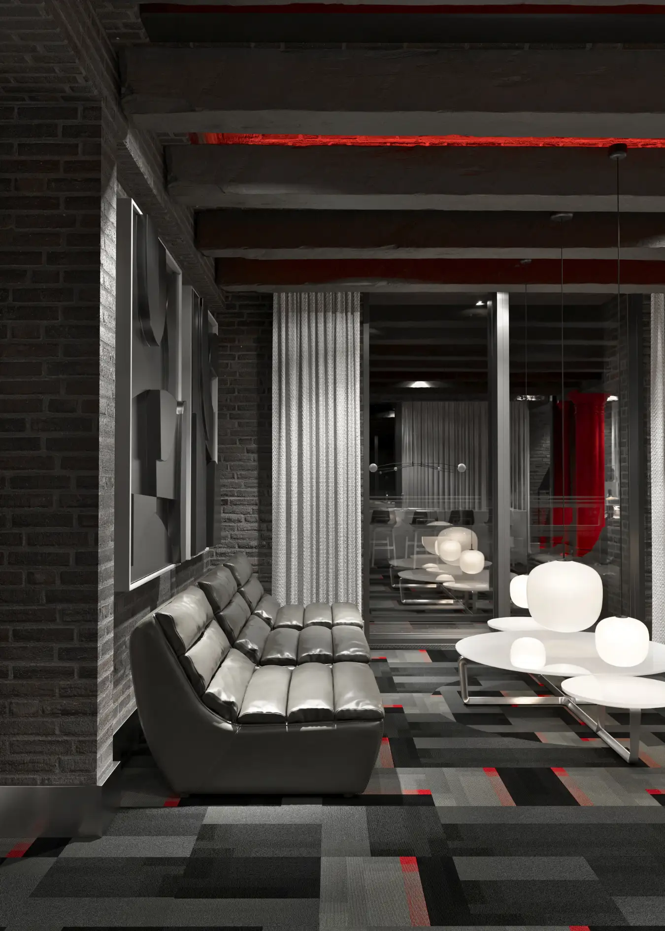 Innovative Material and Lighting Integration in Office Design