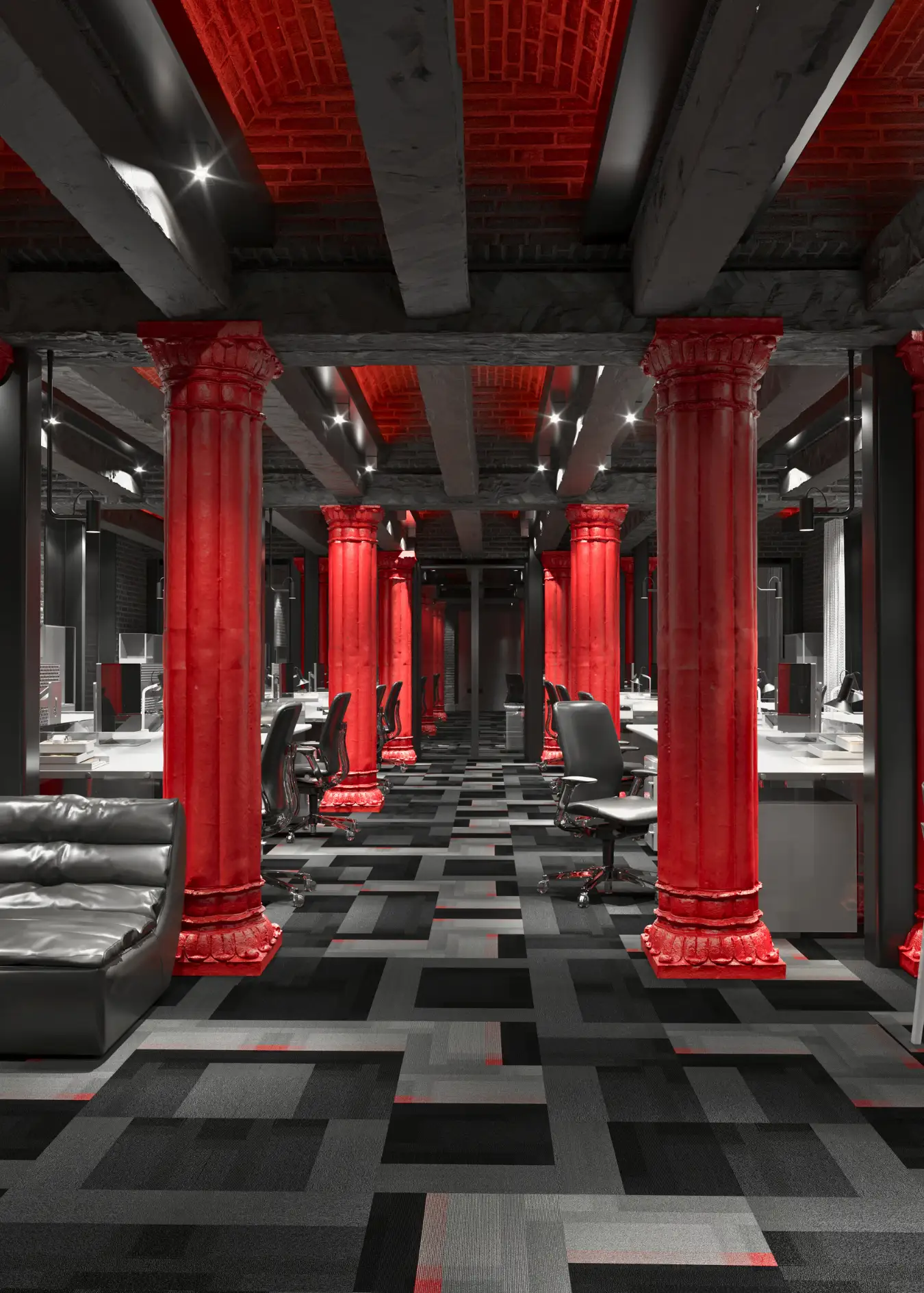 Modern Corporate Office Interior Design Melbourne by Gesign Studio