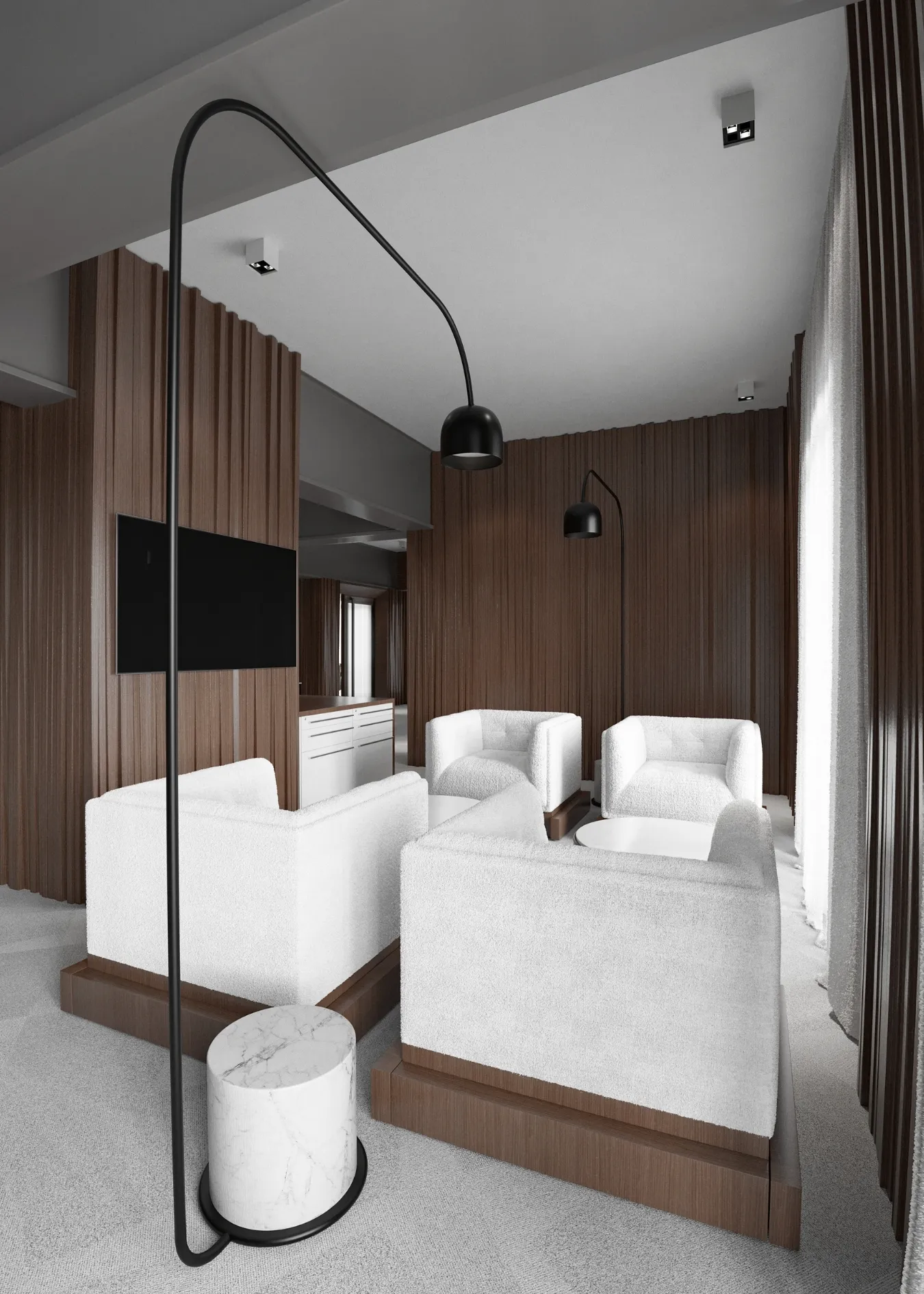 Executive Lounge Area Design - Private Law Office Bebek