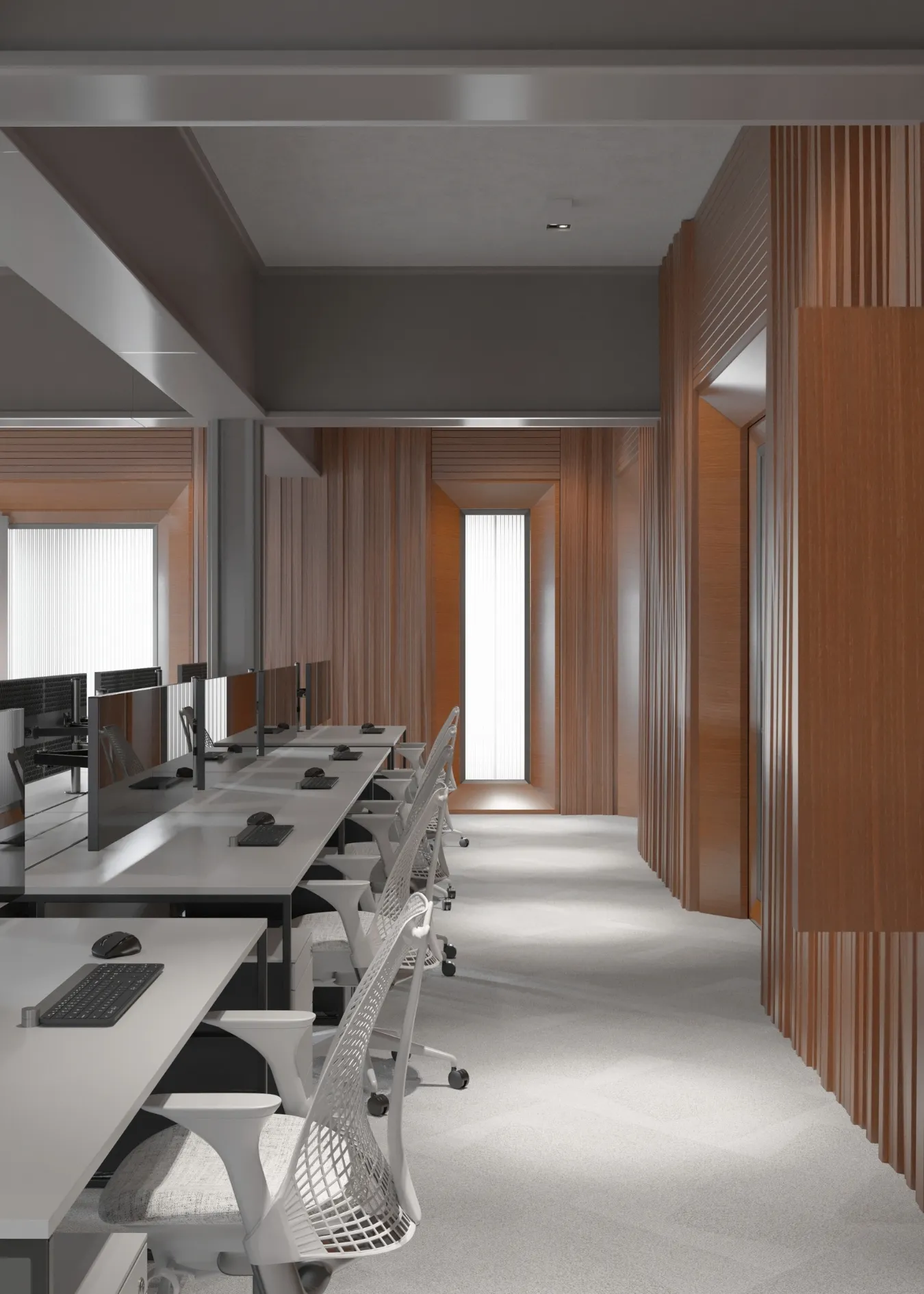 Contemporary Law Office Room Design - Bebek Interior
