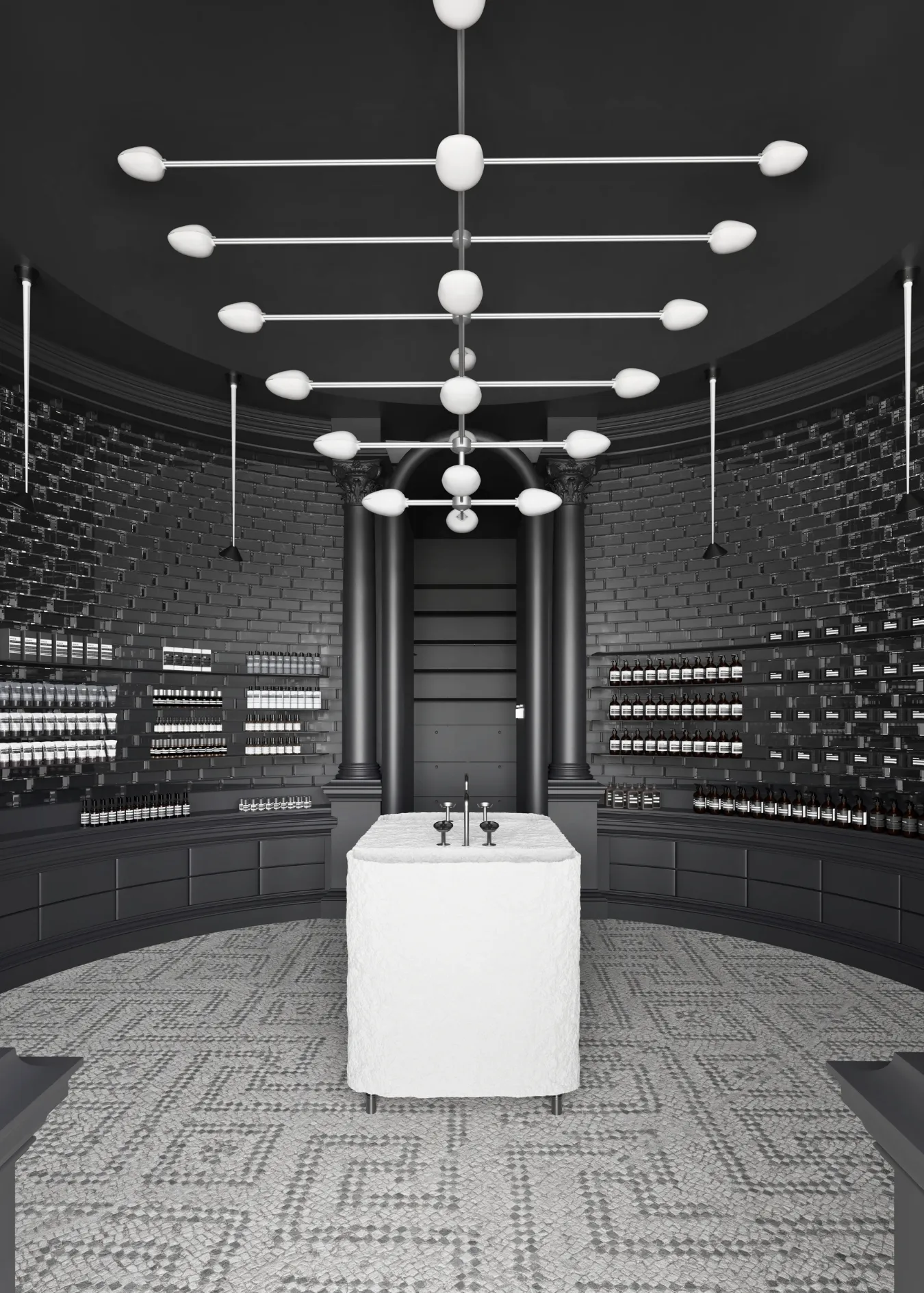 Anatolian Heritage Cosmetics Store Ankara Interior Design by Gesign Studio