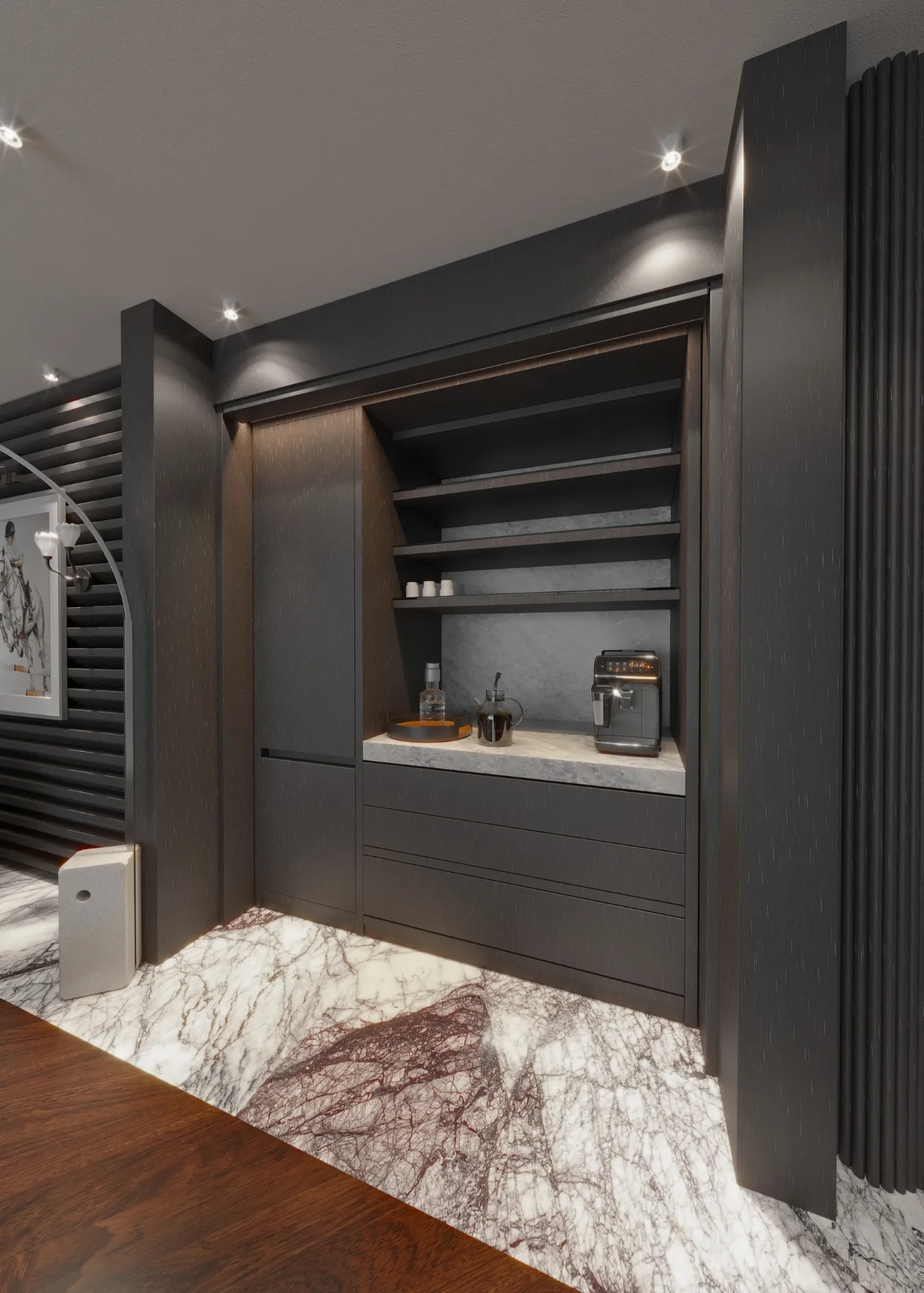 Refined Textures and Timeless Interior Aesthetic in Florya Residence