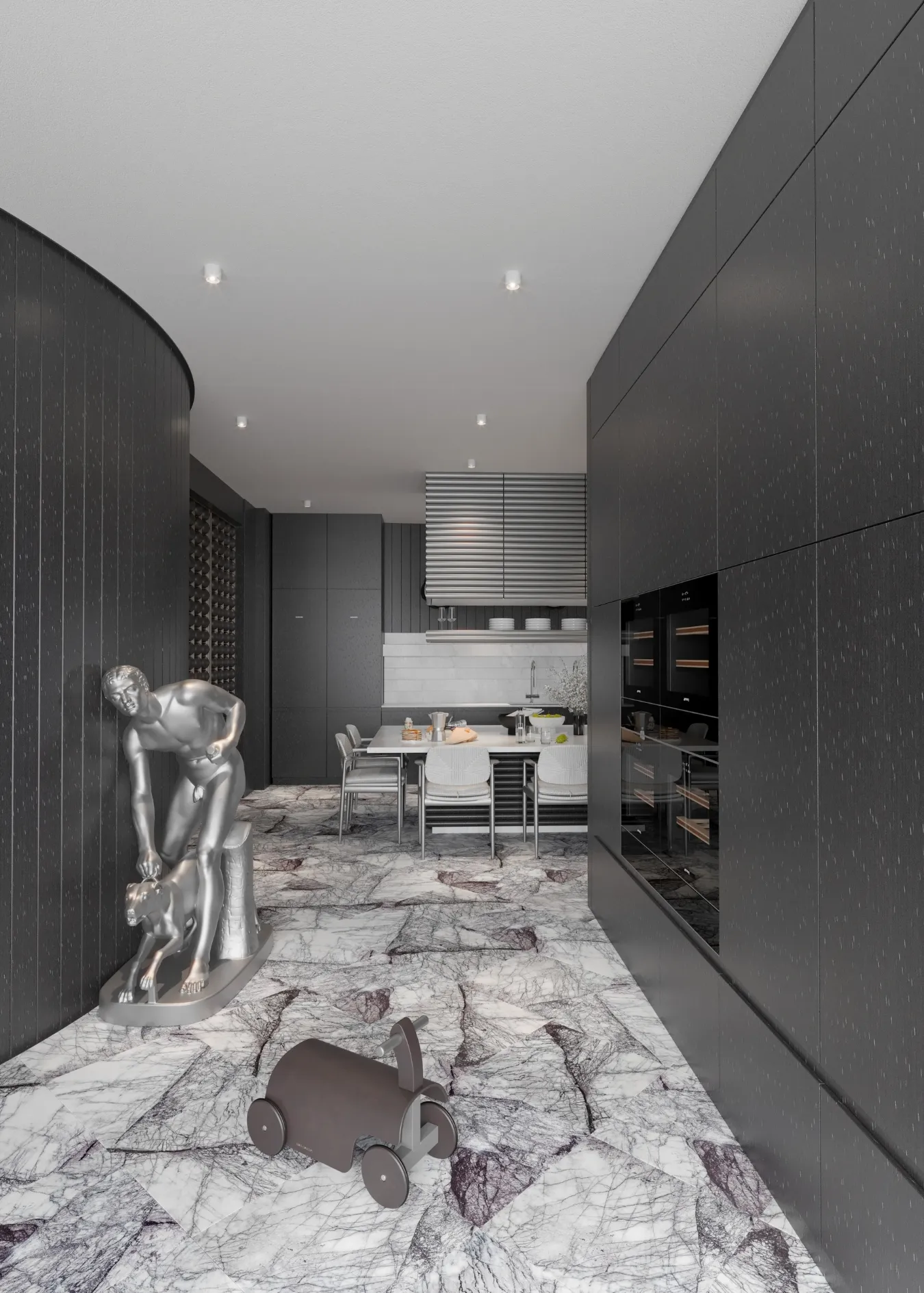 High-End Residential Interior Architectural Visualization Istanbul