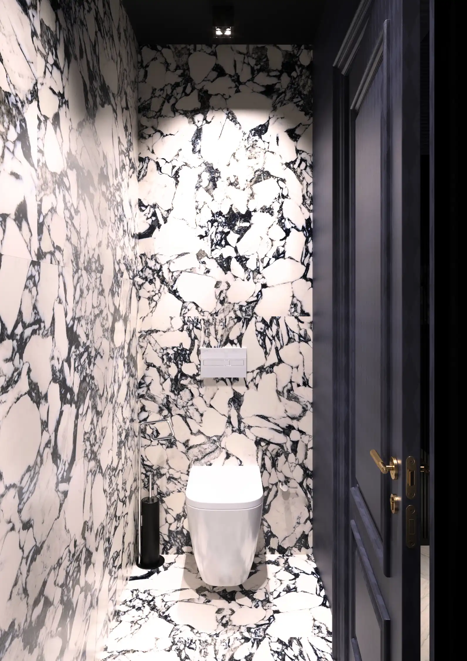 Curated contemporary art integration within a modern Miami luxury home - Gesign Studio portfolio.