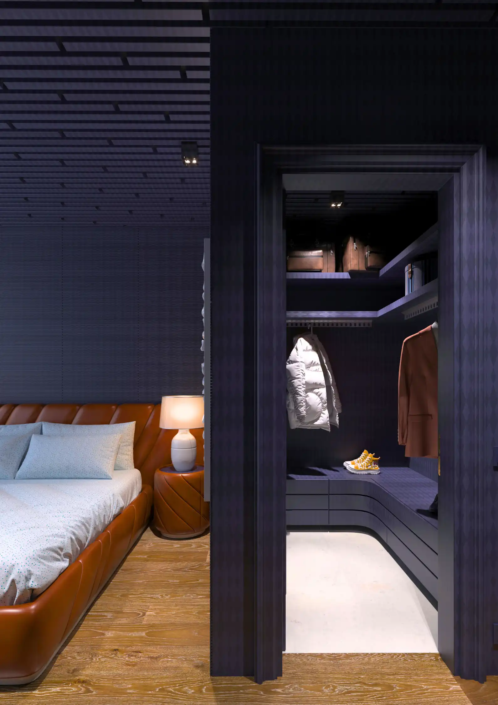 Bespoke sculptural furniture by Gökhan ERDOGAN for the Art Up Modern interior concept in Florida.