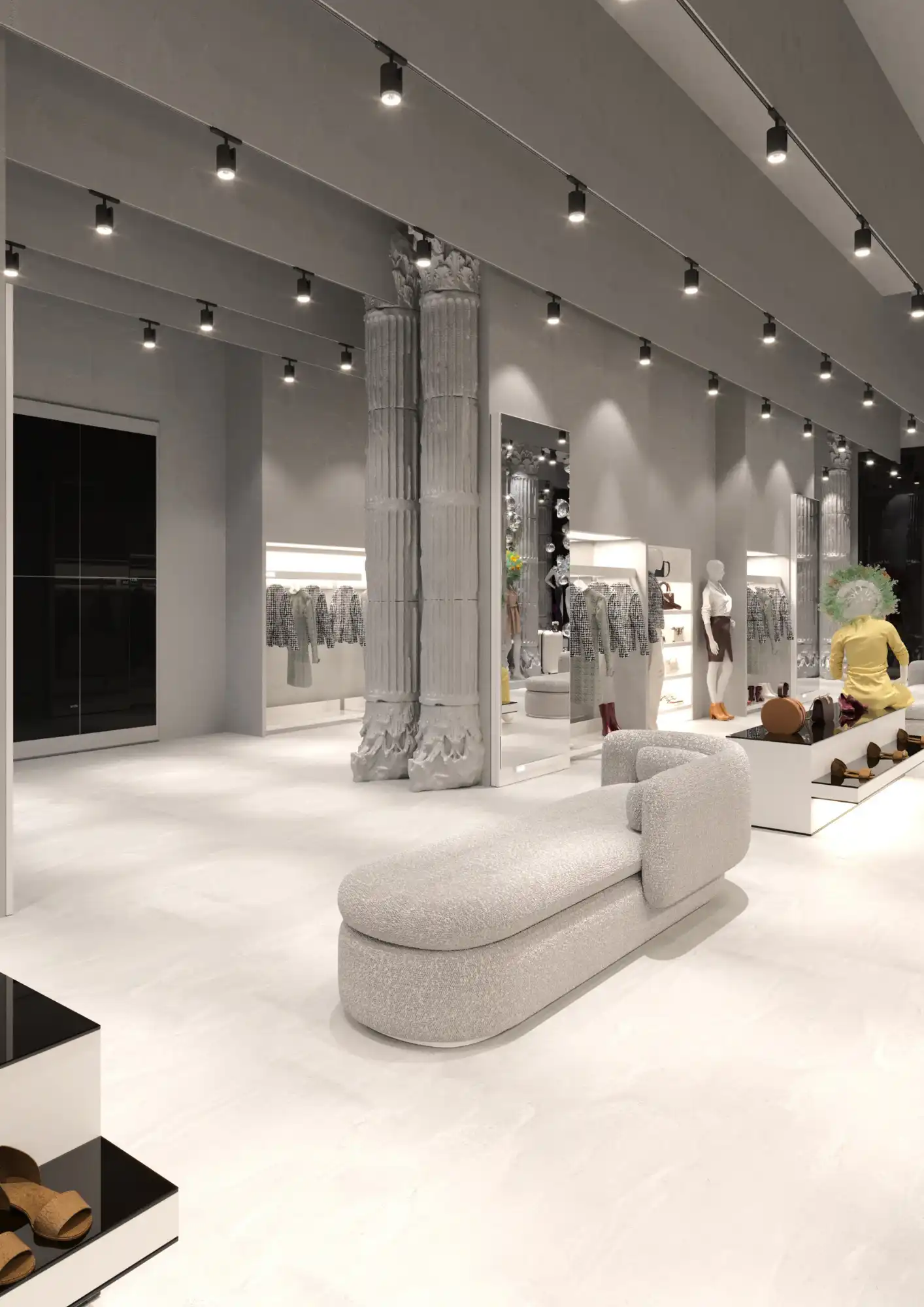 Luxury Fashion Retail Space Piyalepaşa Istanbul by Gesign Studio