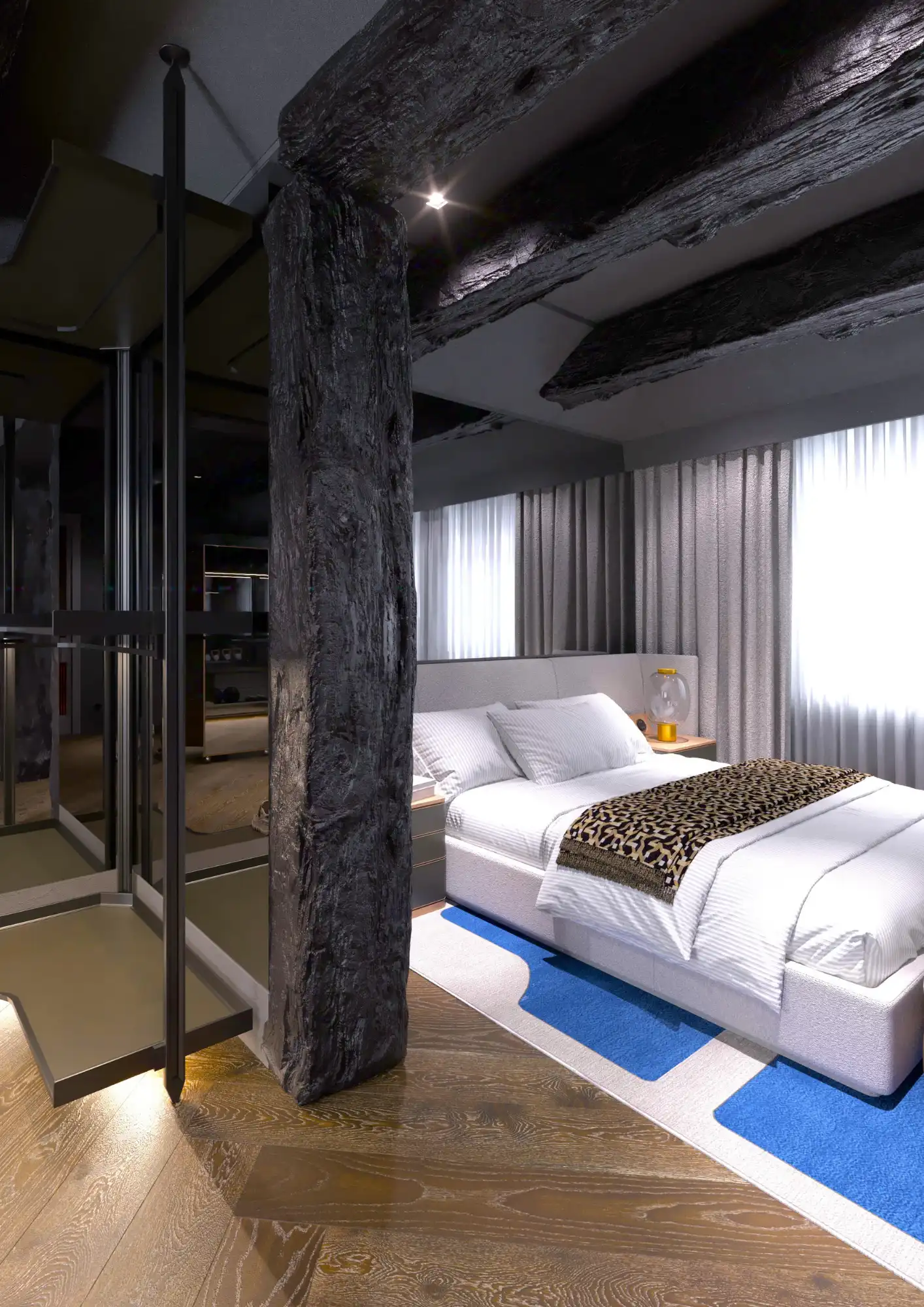 Gesign Studio Sakarya Private Villa Project Night View