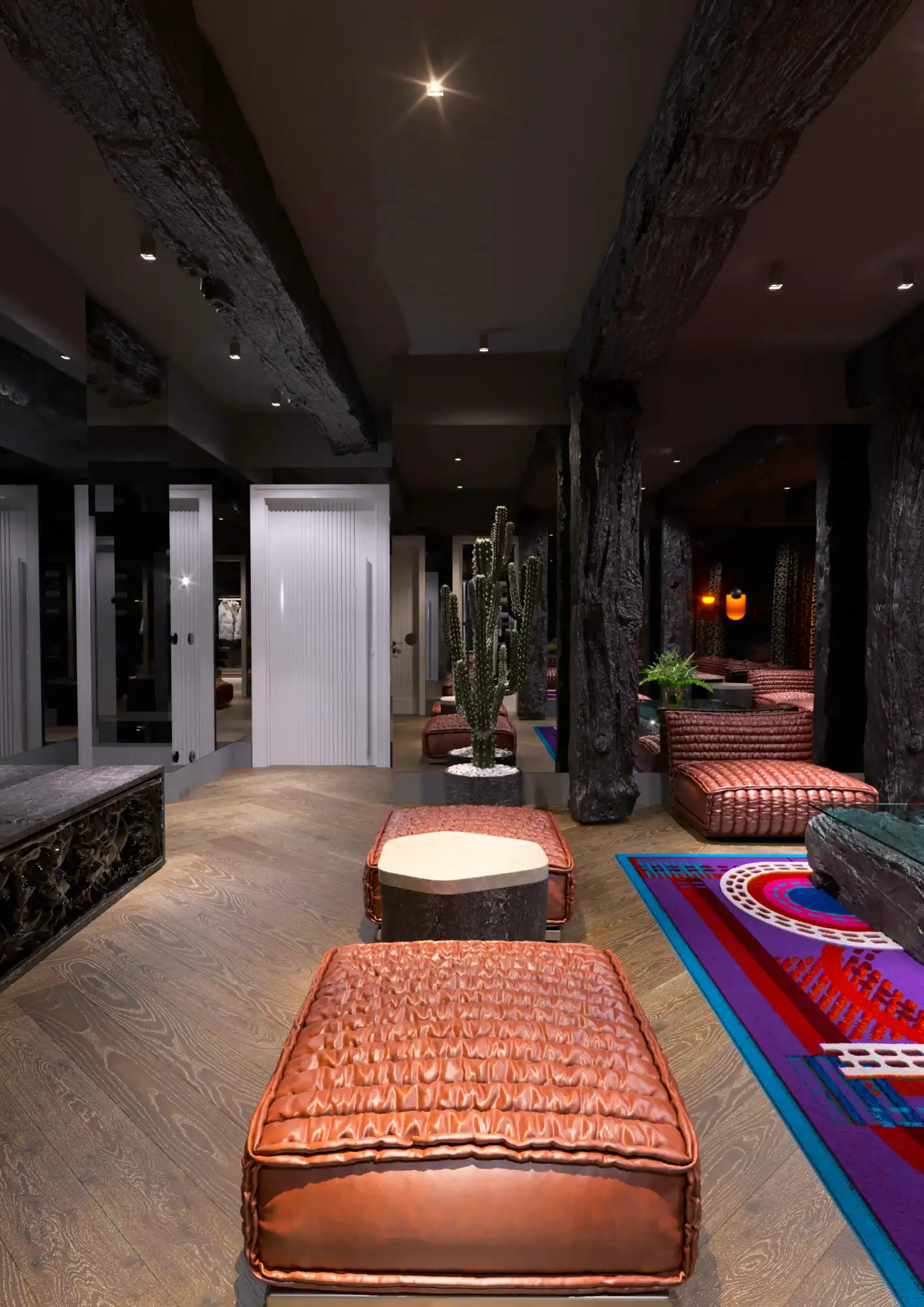 Sabaci Family Modern Villa Exterior Details