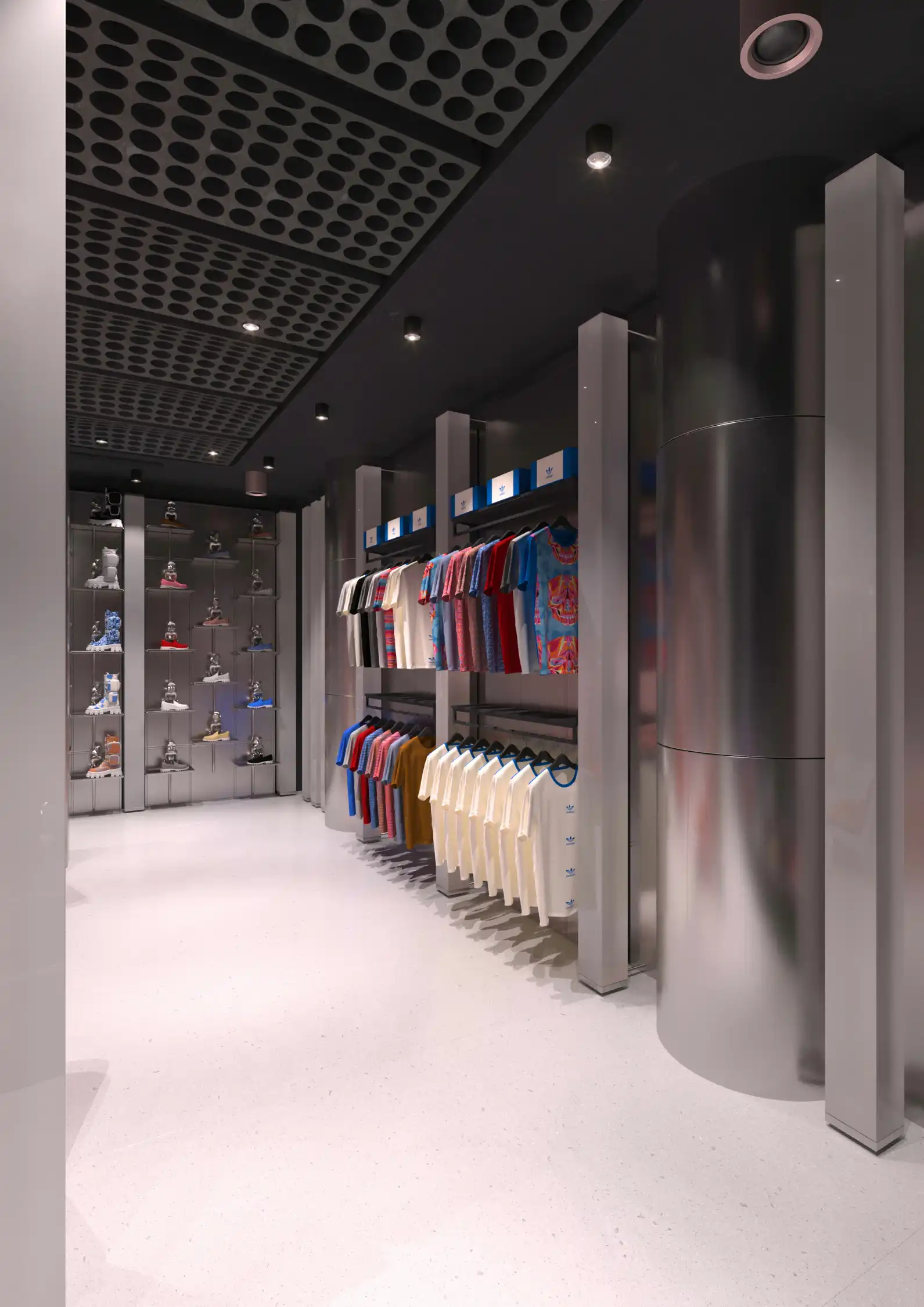 High-end boutique interior visualization in France by Gesign Studio