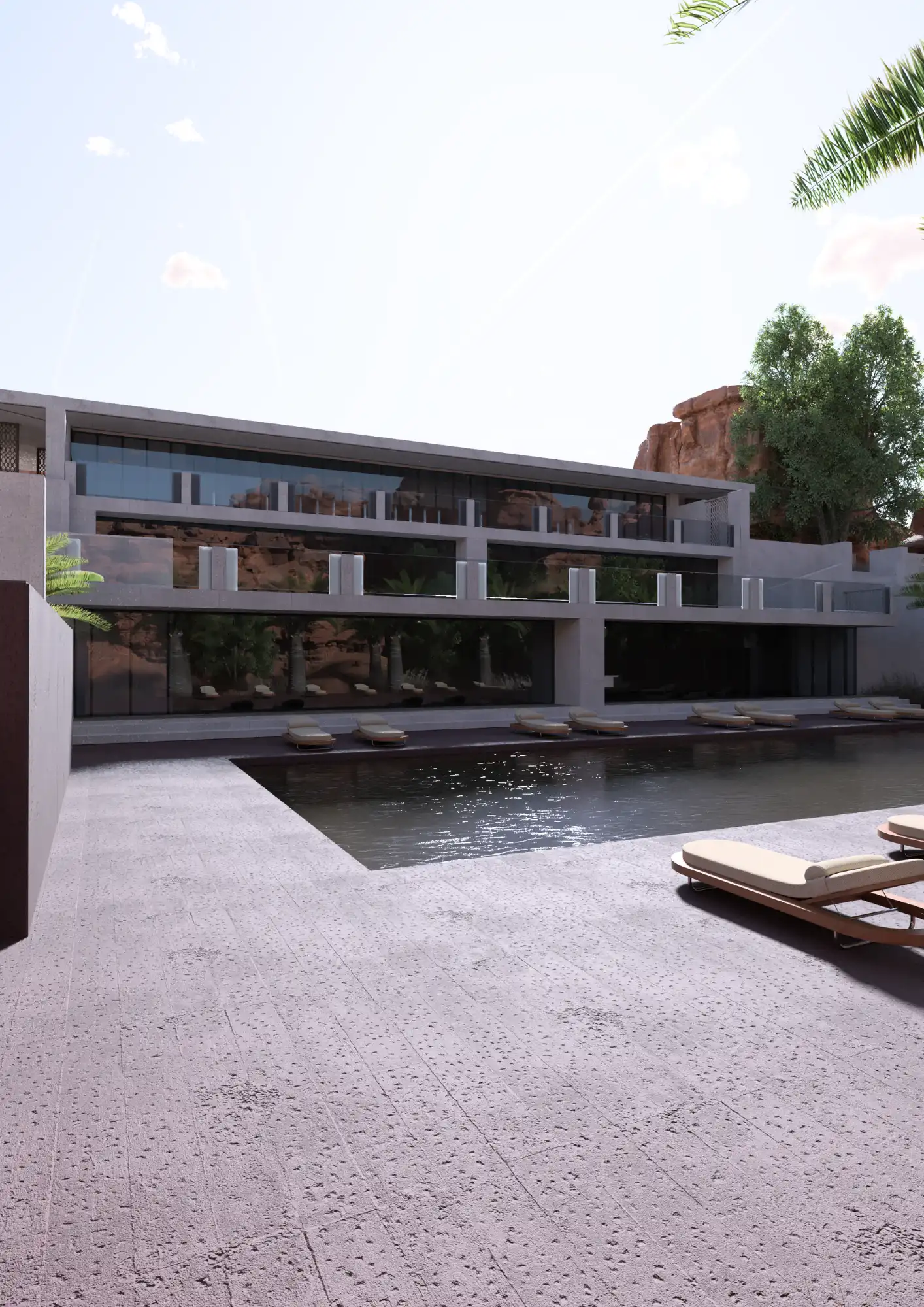 Modern Sculptural Villa with Canyon View Utah