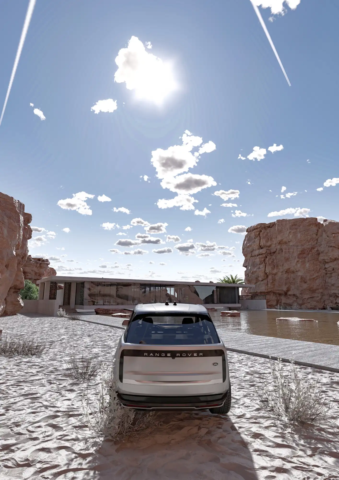 Utah Desert Villa Modern Architecture and Exterior