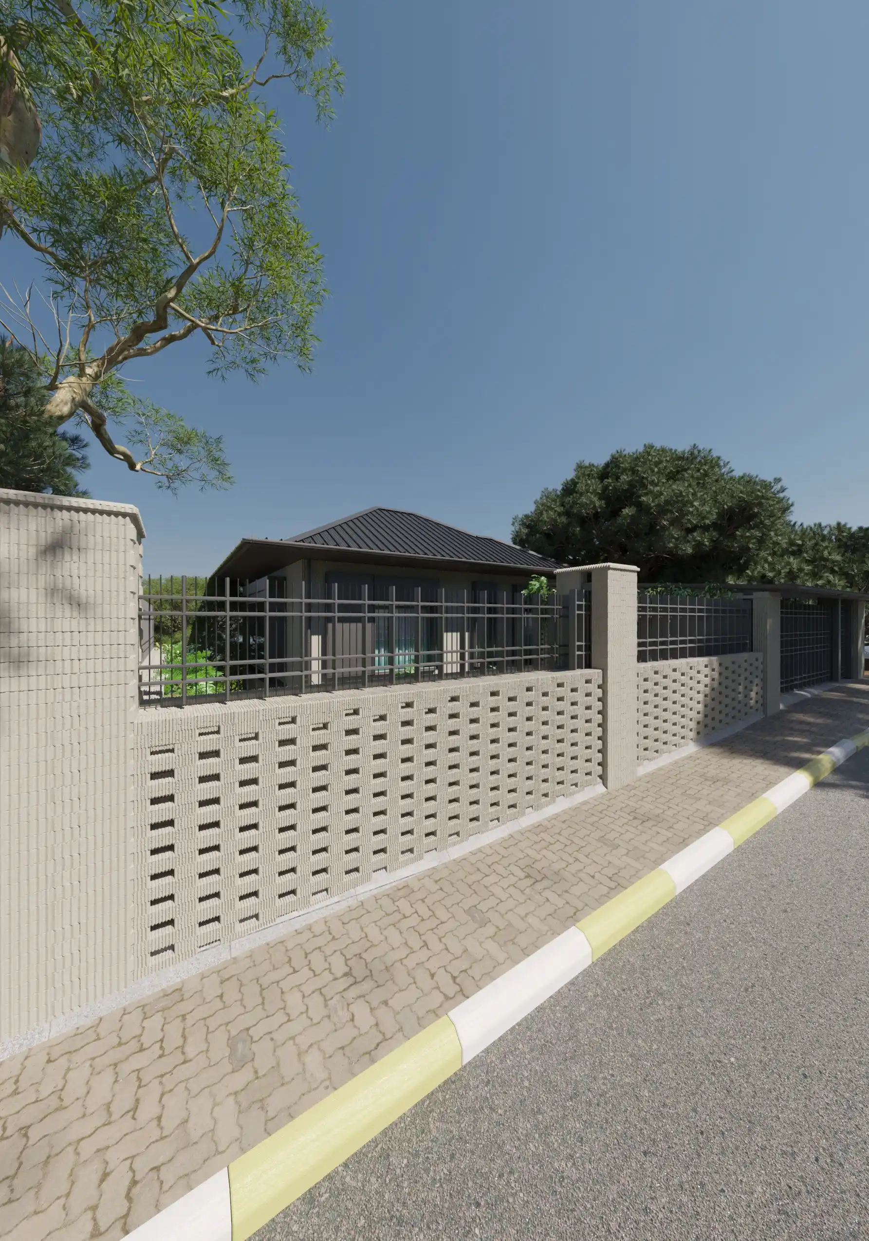 Valnera Estate - Privacy and Natural Daylight Design